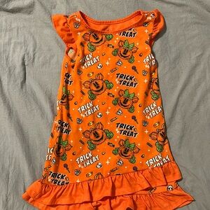 Trick or Treat Halloween Minnie and Mickey night gown size 4 girls